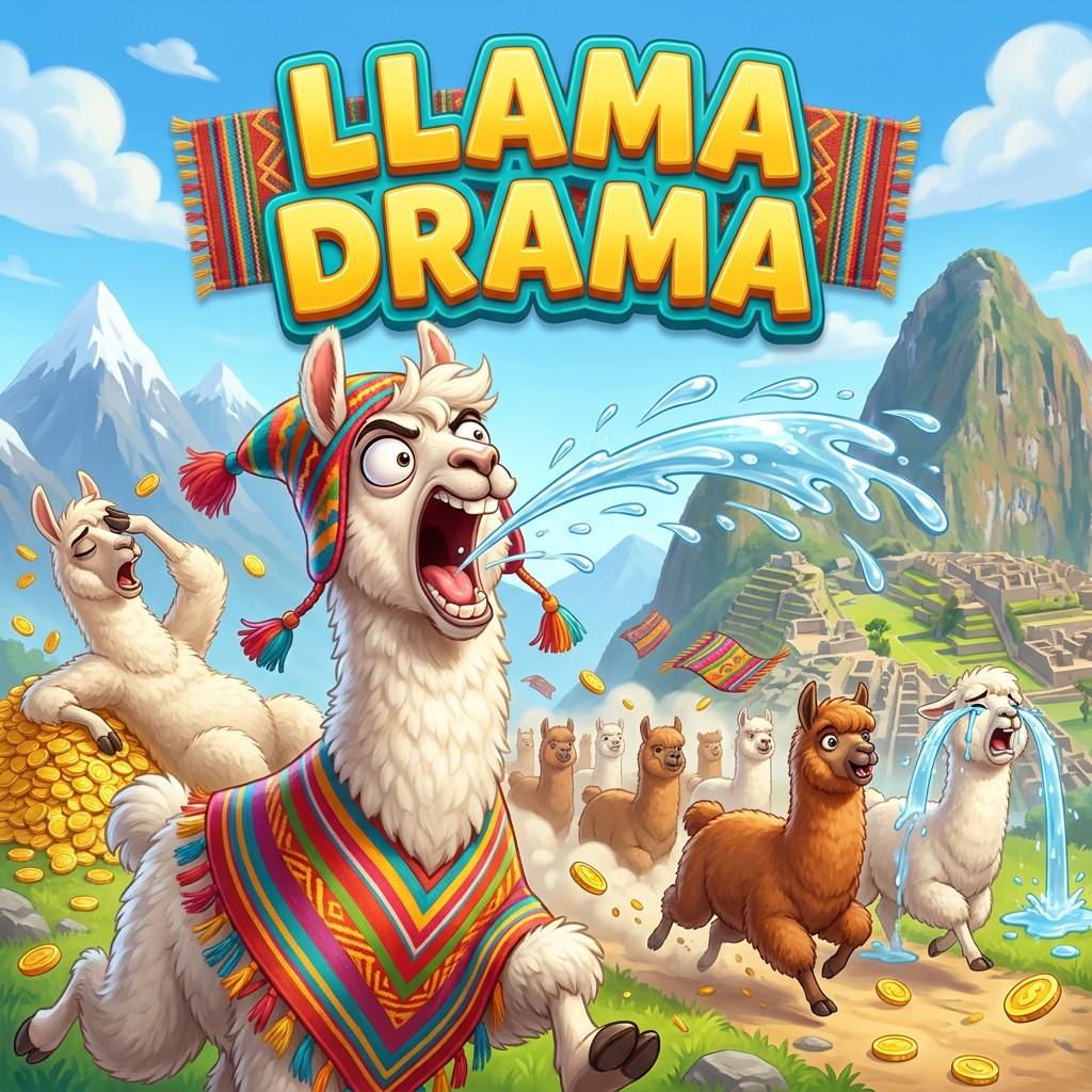 Llama Drama key art